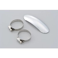 Uitlaat Beschermer gebogen Chrome 33-66 MM