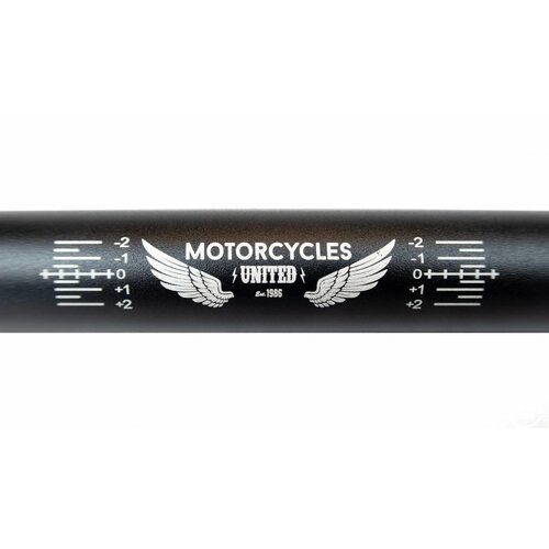 MCU 22MM Aluminium Fatbar  Stuur Zwart