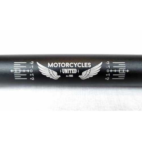 MCU 22MM Aluminium Fatbar Lenker Schwarz
