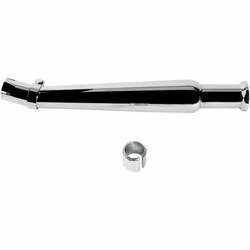 Trumpet Muffler Left Chrome 44.5mm