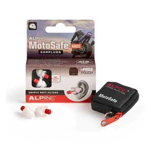 Alpine Bouchons d'oreilles Motosafe Race