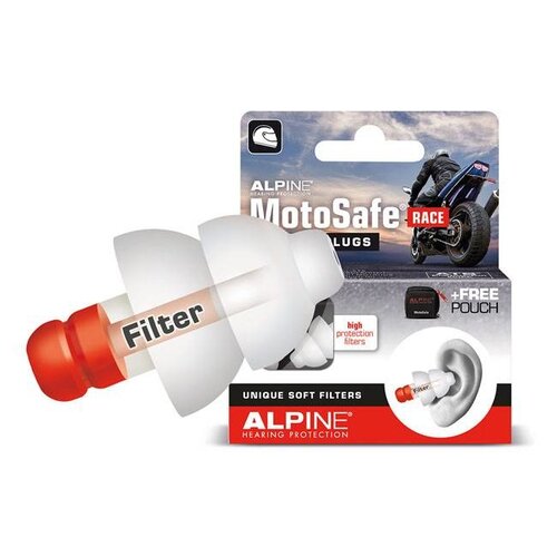 Alpine Bouchons d'oreilles Motosafe Race