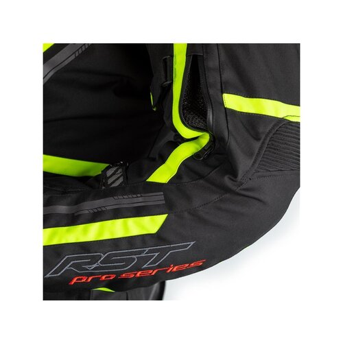 Veste Paragon 6 Airbag Textile Noir / Jaune Fluo Homme