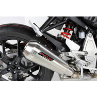 Complete exhaust system stainless steel Yamaha MT-09, XSR 900 (Select color)