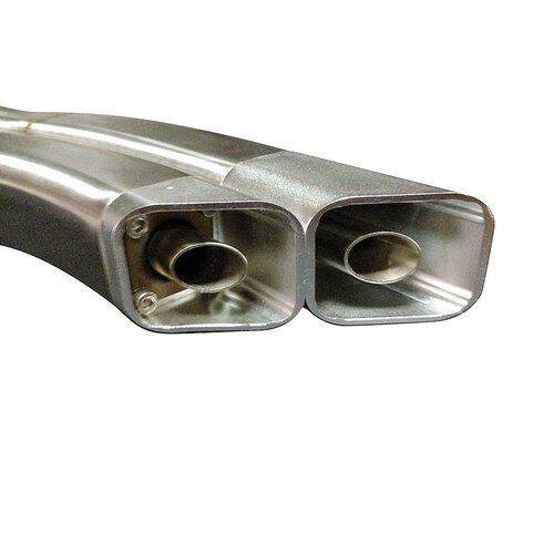 Complete exhaust system stainless steel line for Yamaha MT-09 (Select color)