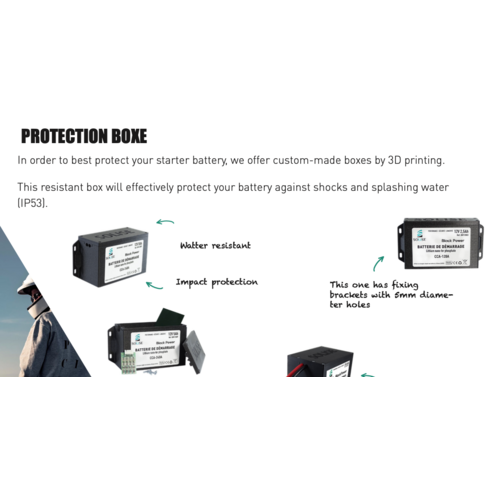 Solise Lithium Battery Module Kit CCA360 12V 6.9 AH