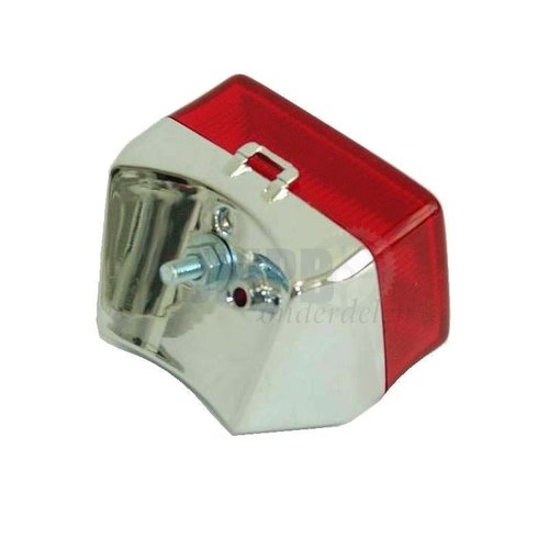 Rear light Puch Maxi Chrome / Red