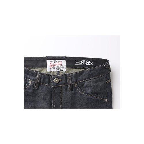 Pantalon en denim "Greasy"