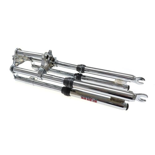EBR Front fork Puch Maxi Double + 10cm 540 Chrome
