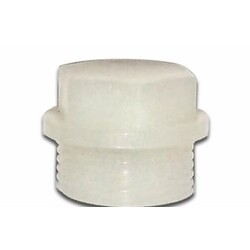 Bouchon de remplissage d'huile Puch Foot Gear PVC Blanc