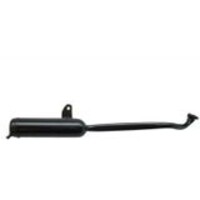 Auspuff Vespa Citta Originalmodell Fast Black