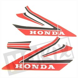 Sticker Set Honda MB '87 Rood/Wit