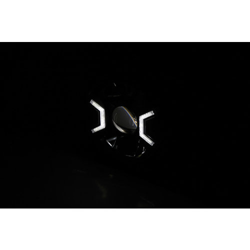 Highsider Projecteur LED 7 pouces Reno Type 2 Noir