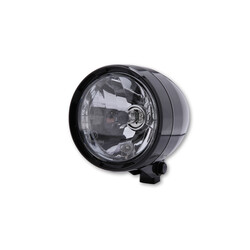 ABS headlight with parking light, black, HS1, bottom mounting