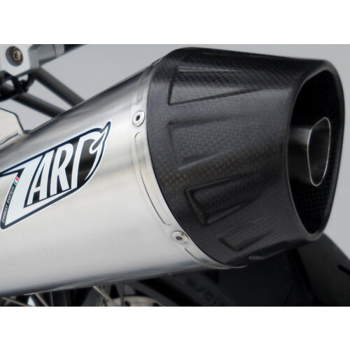Zard Exhaust  BMW F 800 R, Stainless satin, slip on, E-Marked, + Cat.