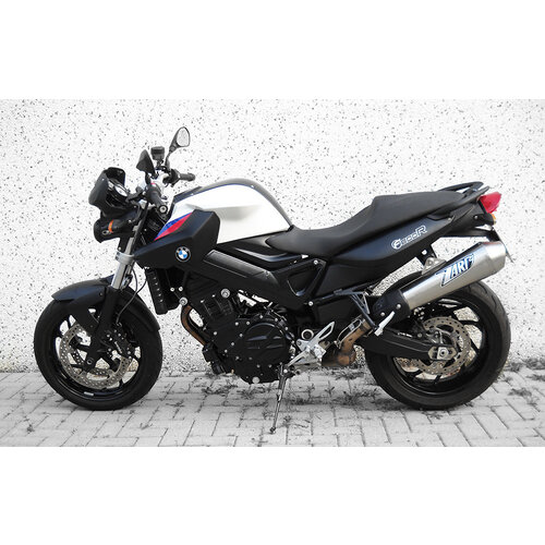 Zard Uitlaat BMW F 800 R, RVS zijdeglans, slip on, E-keurmerk, + Cat.