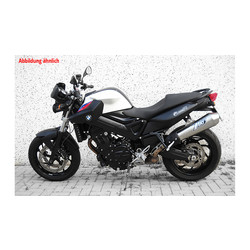 Auspuff BMW F 800 R, rostfrei poliert, aufsteckbar, E-gekennzeichnet, + Kat.-Nr.