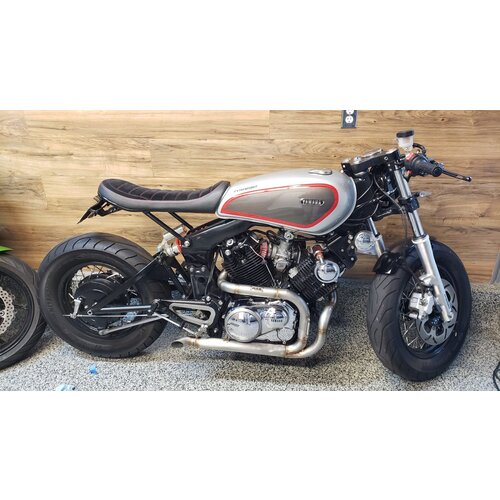 Yamaha XV virago classic Slashcut exhaust