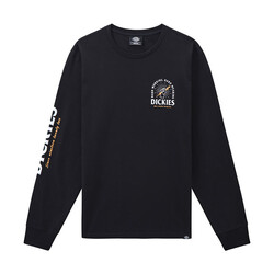 Baldwin Longsleeve T-Shirt Zwart