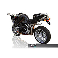 Einddemper BMW R 1200 S, RVS, slip-on, E-keurmerk