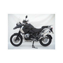 Einddemper BMW R 1200 GS, 10-12, roestvrij gepolijst, slip-on, E-gemarkeerd