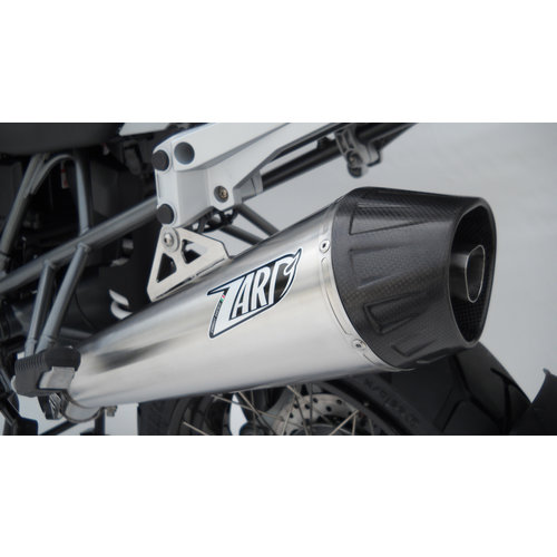 Zard Silencieux arrière BMW R 1200 GS, 10-12, Stainless Polished, slip on, E-Marked