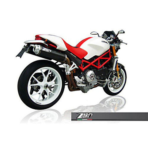 Zard Compleet systeem Top Gun DUCATI Monster S4R + S4RS Testastretta, 07, Titanium