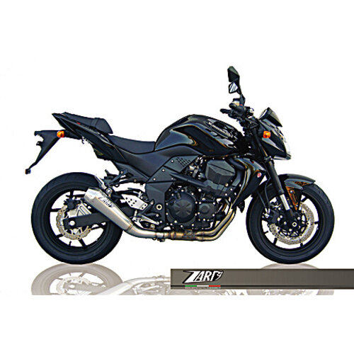 Zard Uitlaat Kawasaki Z 750, 07-, RVS, slip on, E-keur, + Cat.