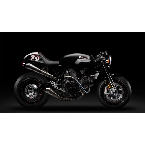 Zard Volledige uitlaat 2-2 Ducati Classic / Paul Smart / Classic 1000, roestvrij, E-gemarkeerd