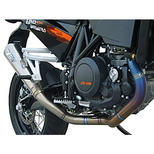 Zard Exhaust System KTM 690 SM, Stainless, E-Marked, + Cat.