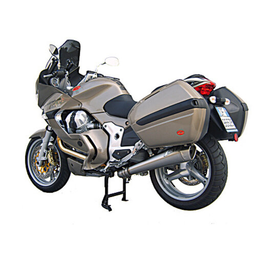 Zard Pot d'échappement Moto Guzzi Norge 1200, Inox, slip on, E-Marked, + Cat.