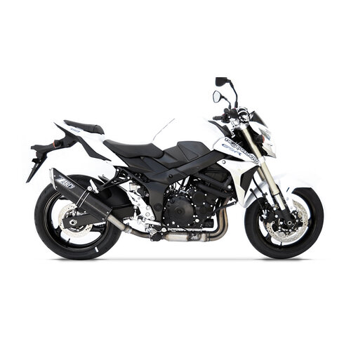 Zard Pot d'échappement PENTA Suzuki GSR 750, Alu Black, slip on, E-Marked