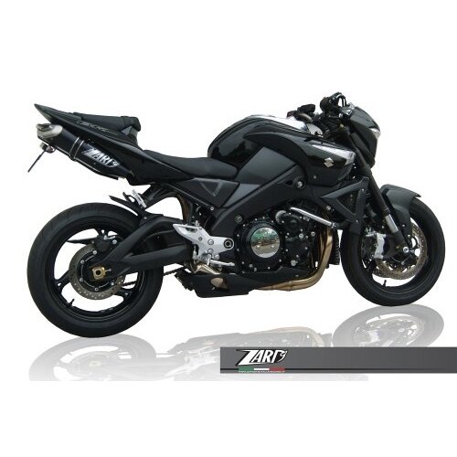 Zard PENTA-Uitlaat Suzuki B-King, Alu Zilver, slip on, E-Marked