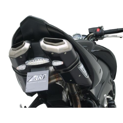 Zard PENTA-Uitlaat Suzuki B-King, Alu Zilver, slip on, E-Marked