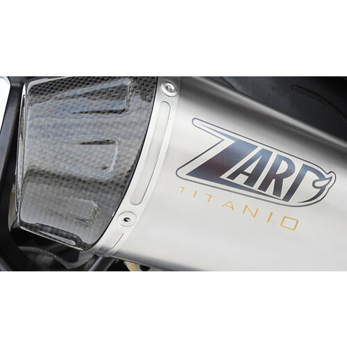 Zard Echappement Triumph Speed Triple 1050, 11, Titan, slip on 3-1, E-Marked, Taperede End Cap