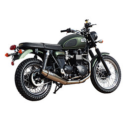 Auspuffanlage Triumph Scrambler / Bonneville / Thruxton, Carb. Modell