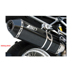 PENTA-Exhaust  BMW R 1200 GS, 13-, Titan, 2-1, slip on, E-Marked