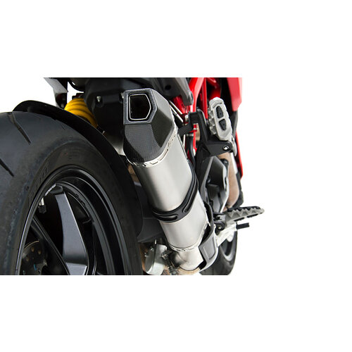 Zard PENTA-Echappement Ducati Hypermotard 821, 13-, Inox, 2-1, slip on, E-Marked