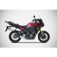 Volledige uitlaat Yamaha MT-09 Tracer, roestvrij, E-gemarkeerd