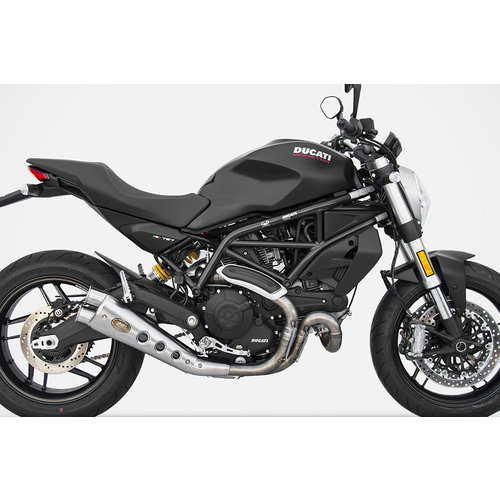 Zard Exhaust  Special Edition Ducati Monster 797, 17-, Stainless, slip on, E-Marked, Euro 4