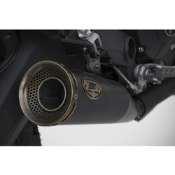 Pot d'échappement Zuma Ducati Scrambler 800, 17-, Inox, slip on, E-Marked, Euro 4