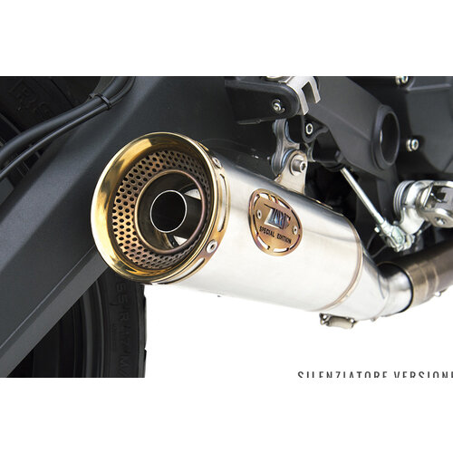Zard Auspuff Zuma Ducati Scrambler 800, 17-, Edelstahl, Slip-On, E-Kennzeichnung, Euro 4