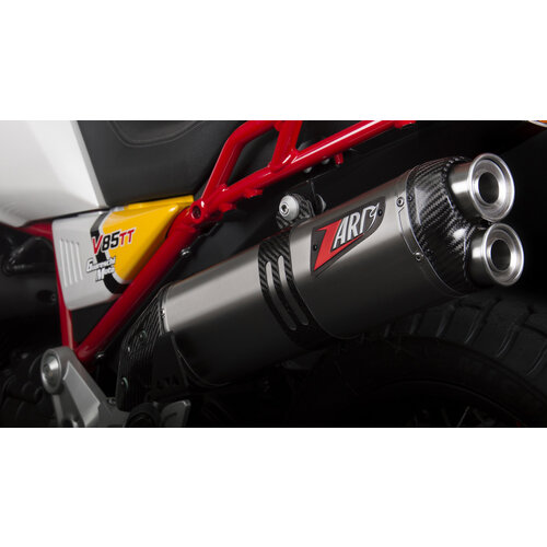 Zard Moto Guzzi V85 TT, Bj. 2019-, enfiler 2-1, marqué E