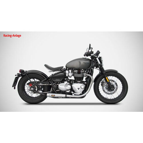 Zard Triumph Bobber Short, Slip on 2-2, RACING