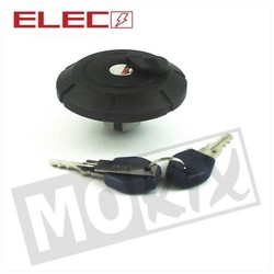 Fuel Cap + Lock Yamaha DT50MX Black