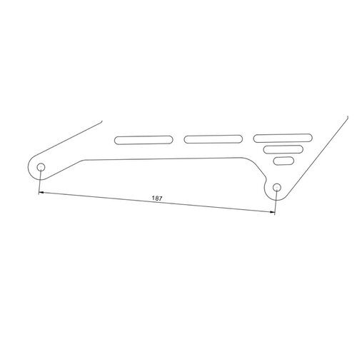 RMR Honda CB500 / 550 VIER Kettenschutz