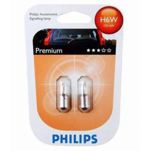 Philips 12V 6W BAX9S (1 Piece)