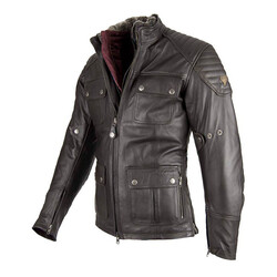 Legend II leren jack - bruin