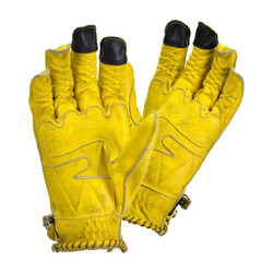 Second Skin Handschuhe - gelb