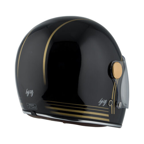 By City Roadster Gold schwarzer Helm - schwarz